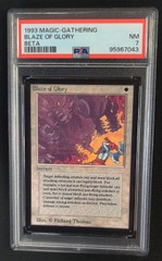 Blaze of Glory PSA 7 NM Beta MTG Magic Graded Card